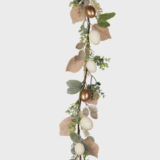 183 Cm Luxe Golden Egg  Garland
