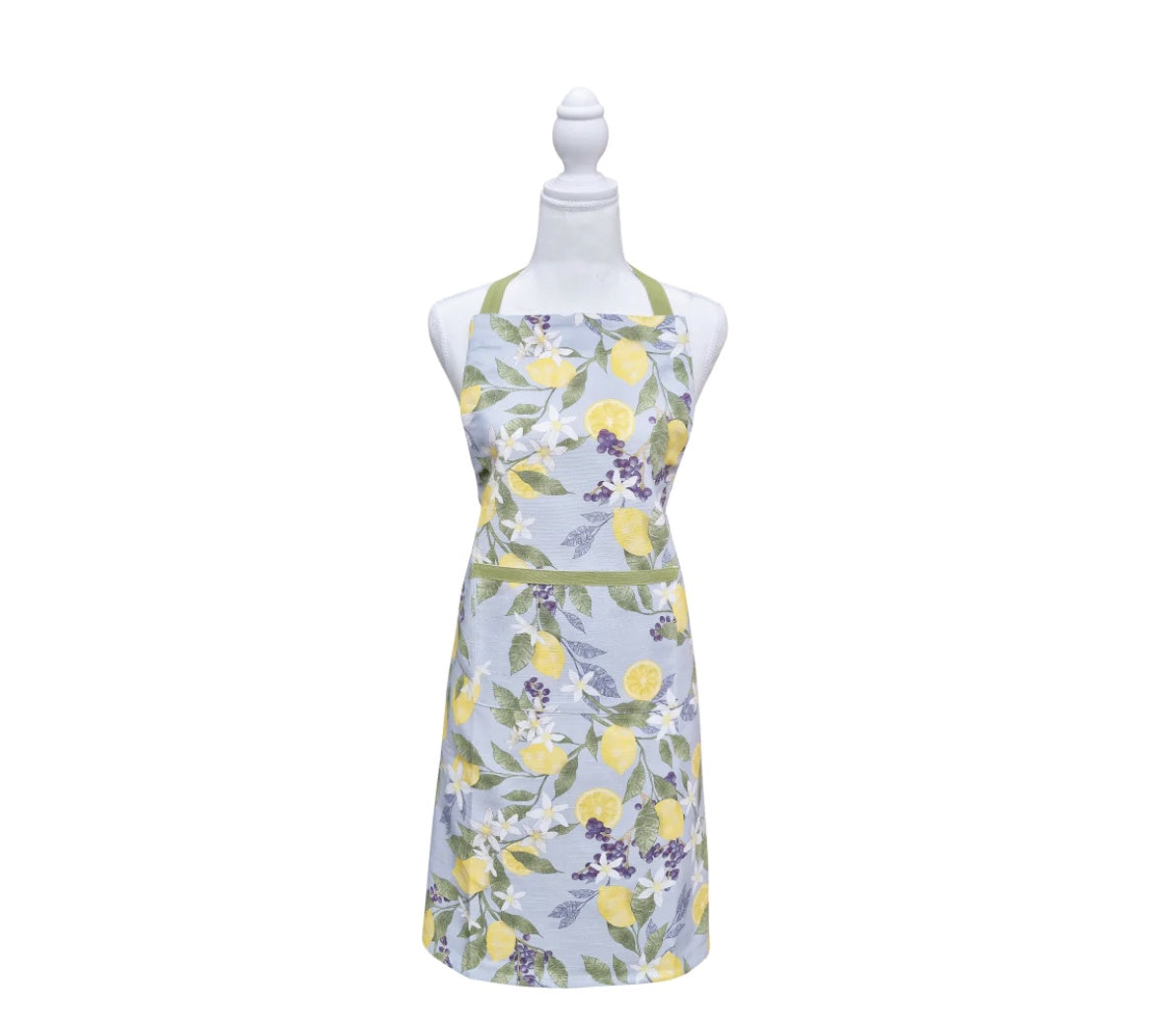 Lemon Apron Sky & Bayleaf