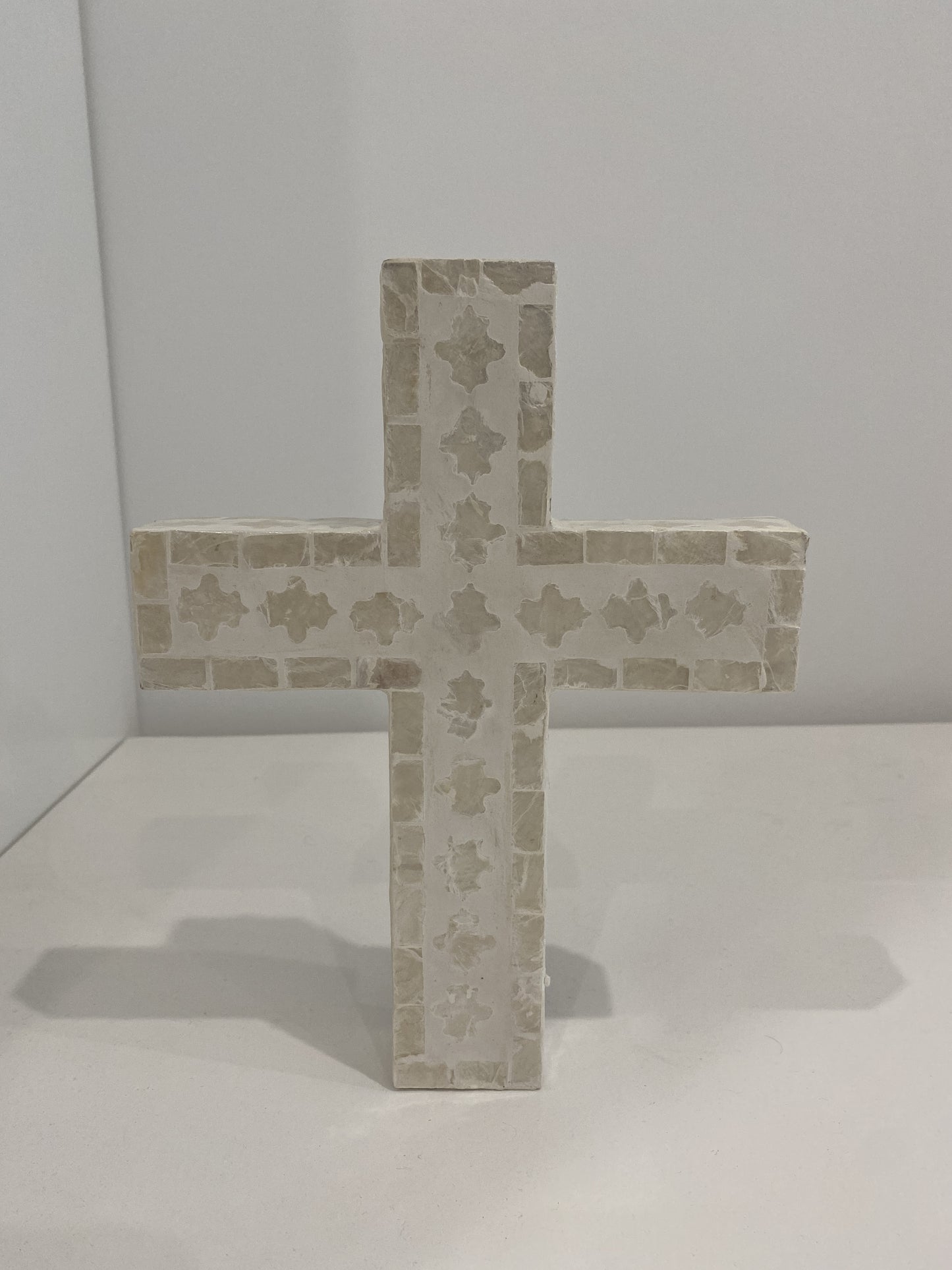 Cheyenne Inlay Cross Ivory Large