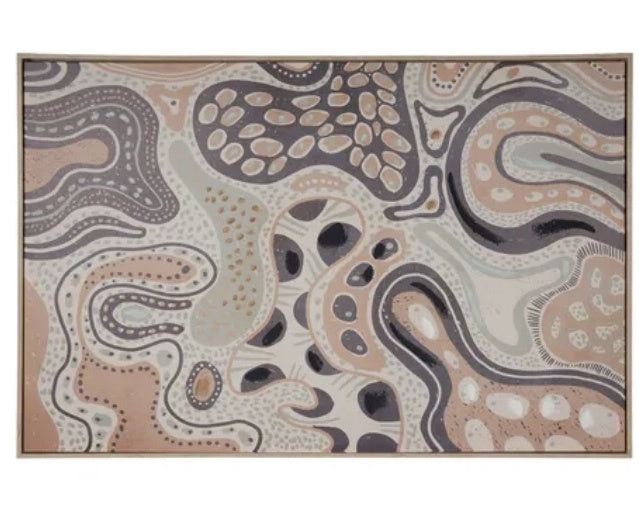 Laguna Nat Frame Oil Canvas