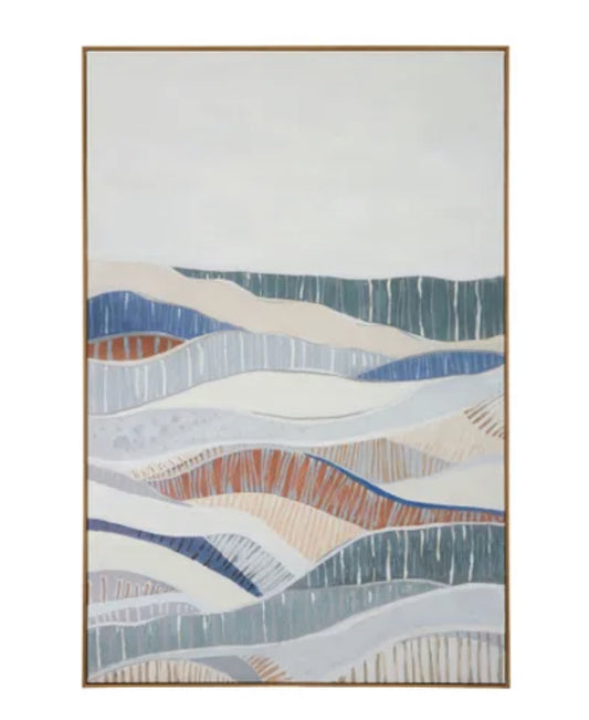 Tasman Oak Frame Oil Paint