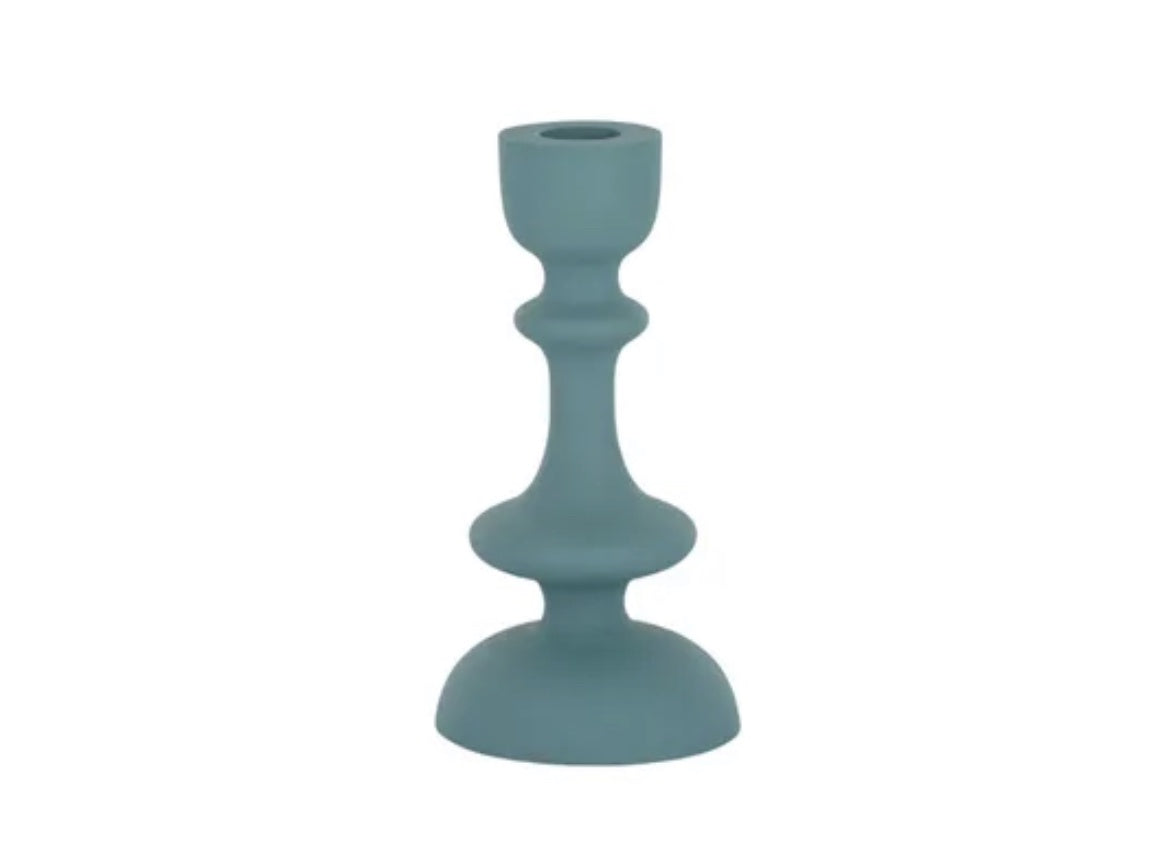 Zaria Metal Candle holder Teal