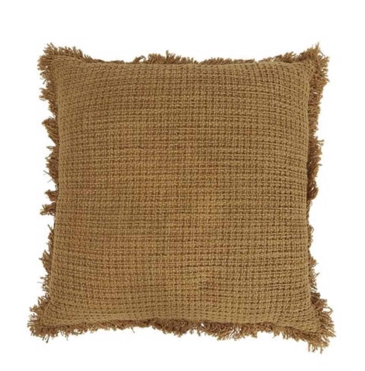 Zohra Cotton Cushions Mustard