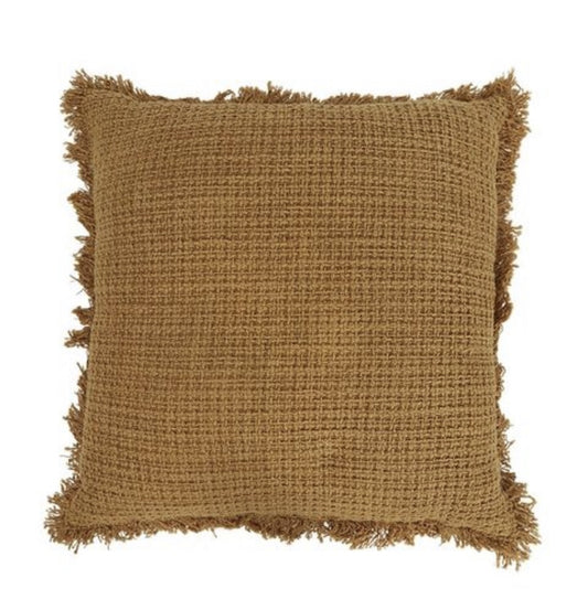 Zohra Cotton Cushions Mustard