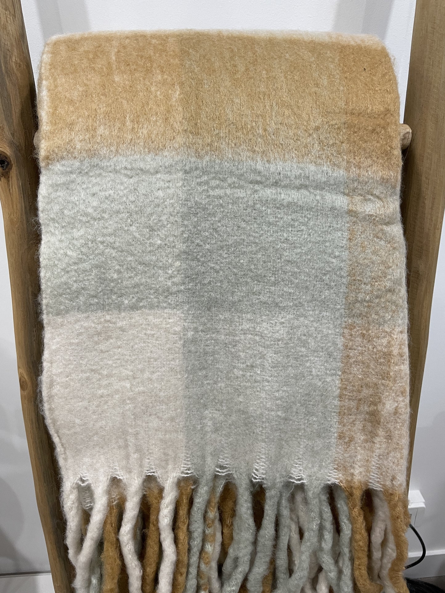 Oxford Wool Blend Throw