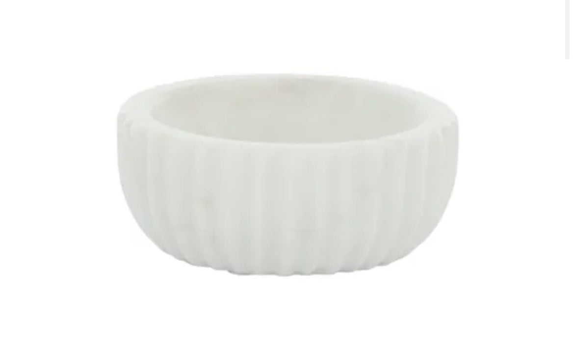 Mara Marble Pinch Bowl