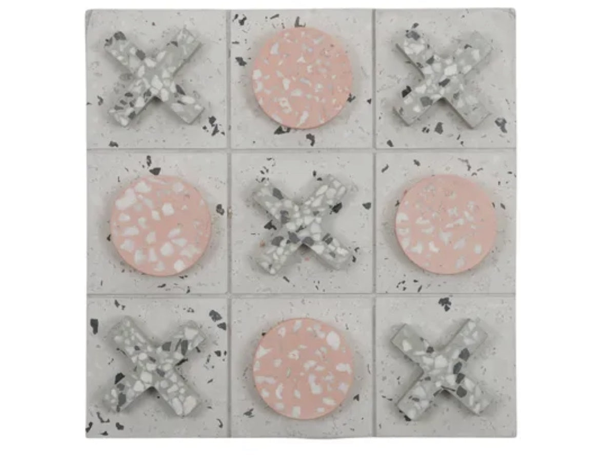 Tyrel Terrazzo Tic Tac Toe