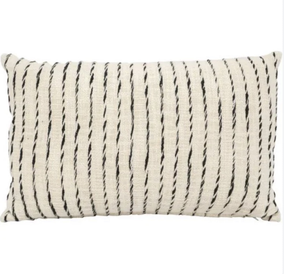 Martino natural and black rectangle