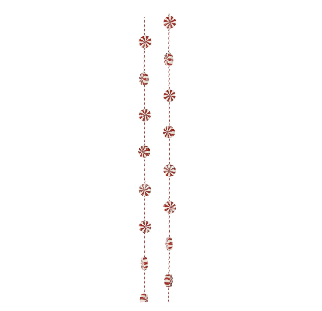 150cm Peppermint garland