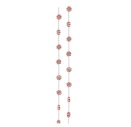 150cm Peppermint garland