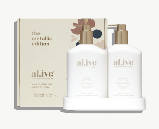 Al.ive METALLIC EDITION DUO PACK MANGO & LYCHEE