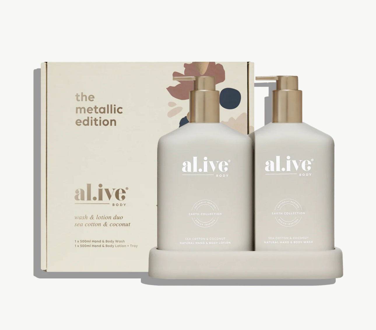 Al.ive METALLIC EDITION DUO PACK SEA COTTON & COCONUT