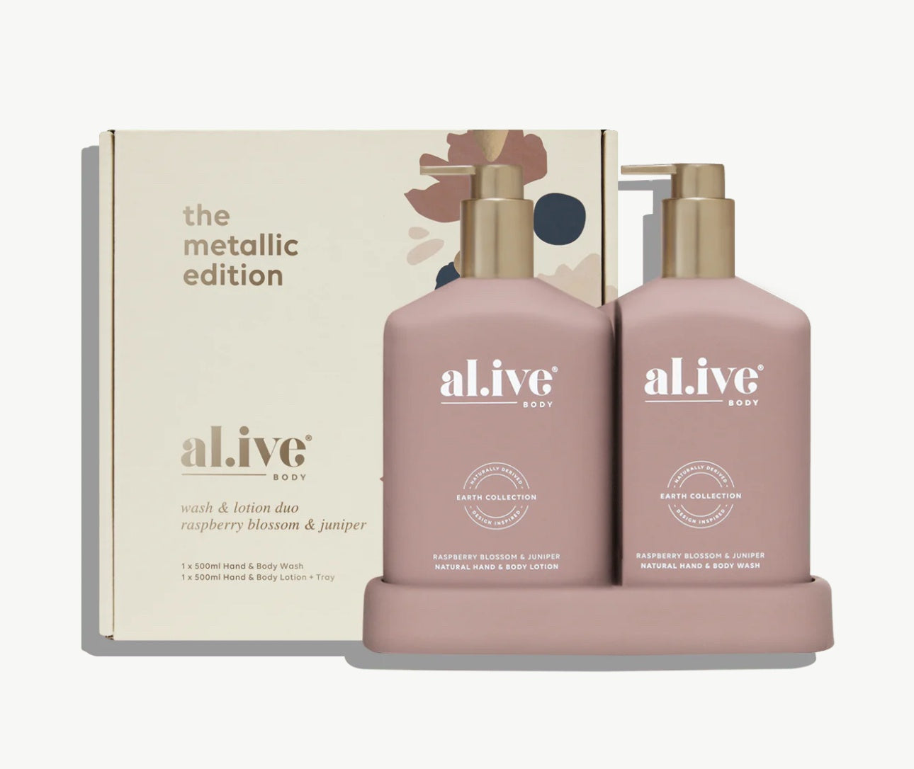 Al.ive METALLIC EDITION DUO PACK RASPBERRY BLOSSOM & JUNIPER