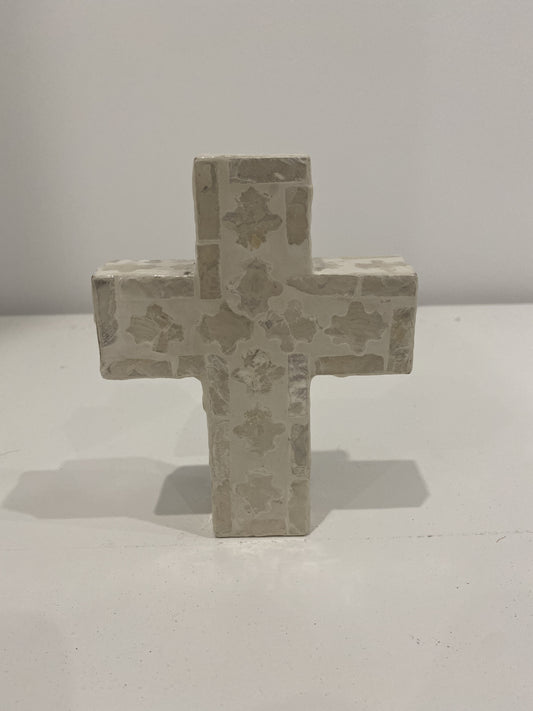 Cheyenne Inlay Cross Ivory