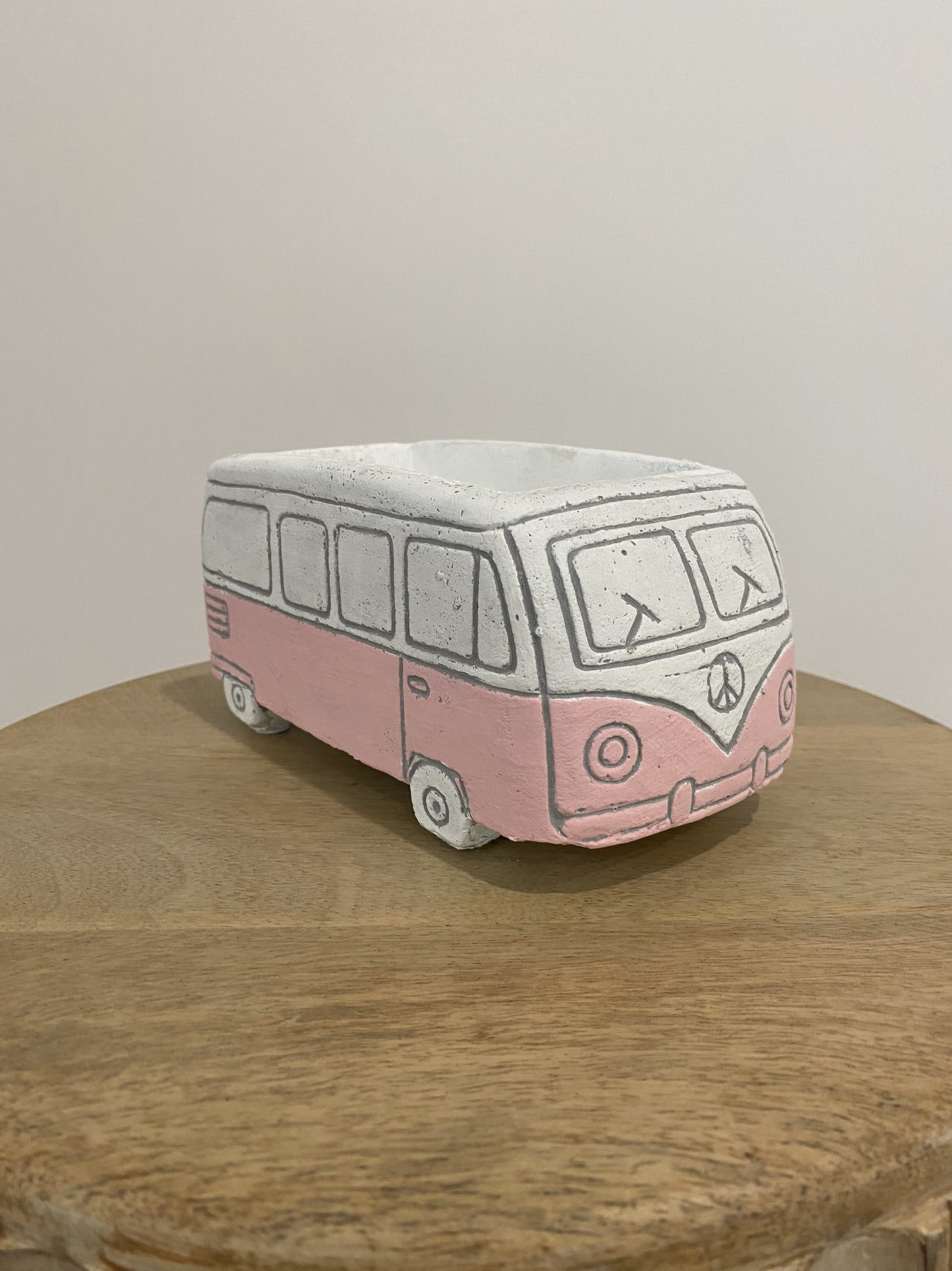 Vw Cement Planter Pink Small