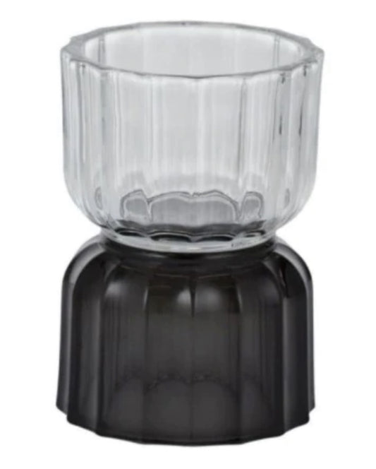 Alba Glass candleholder