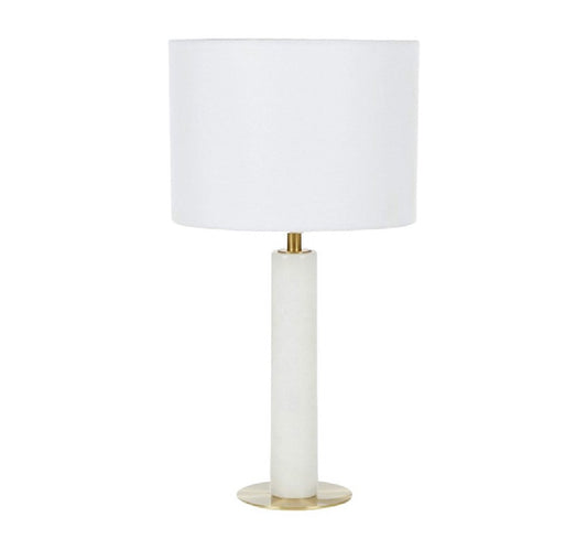 Aldora Marble Lamp White / Gold