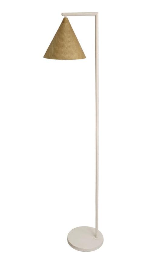 Harvey White Floor Lamp