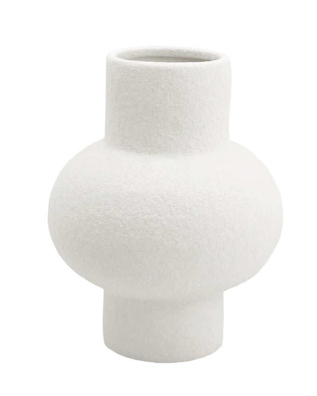 Piper white Matte Vase