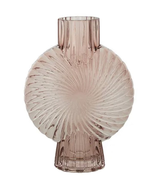 Mirit Glass Vase Peach