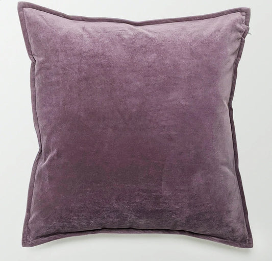 Luna Velvet and Linen Purple Square