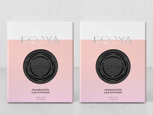 Ecoya Sweet Pea And Jasmine Car Diffuser