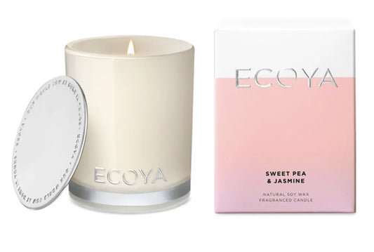 Ecoya Sweet pea and Jasmine Madison Jar Candle
