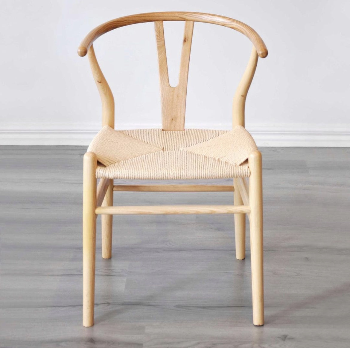 Wishbone Chair Natural Oak set of 2