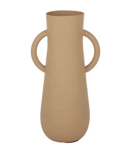 Amos Metal Vase Ginger