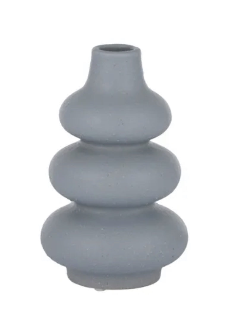Binx Ceramic Vase Blue