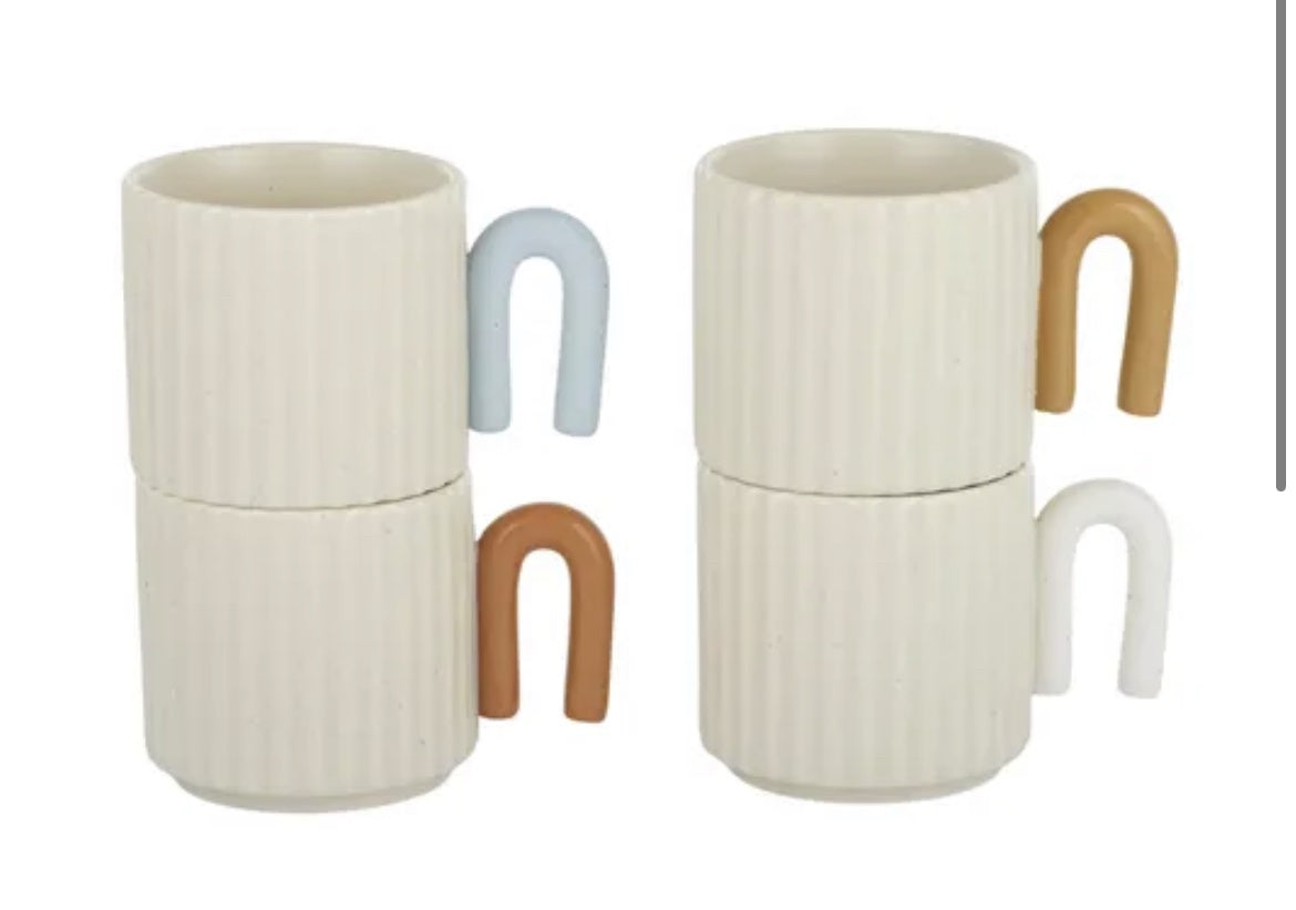 Viva Ceramic mugs set of Four