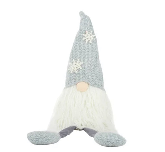 Sitting Gnome grey and light green