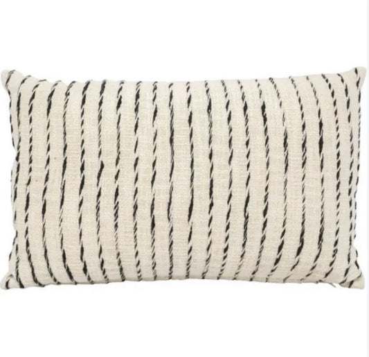 Martino natural and black rectangle