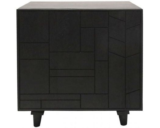 Betty sandblast Bedside Table