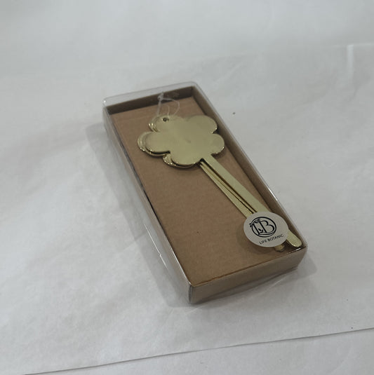 Clover Leaf Metal label garden stakes