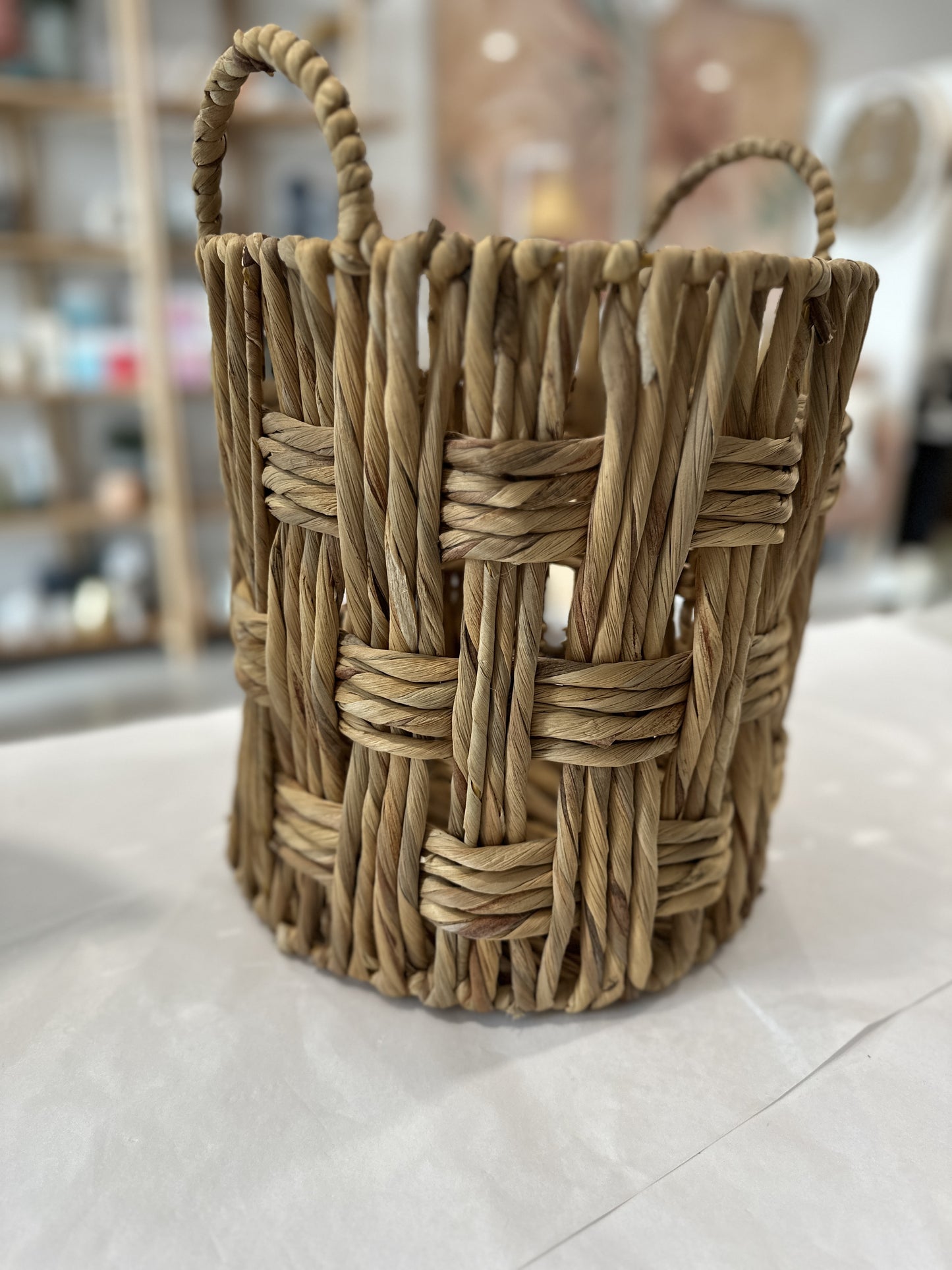 Kalifa seagrass decrotive basket small