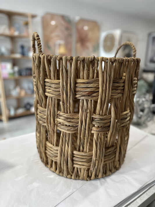 Kalifa seagrass decrotive basket large