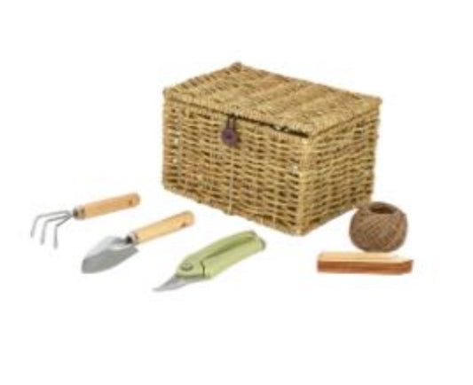 Dotti S/6 Garden Tools w Basket