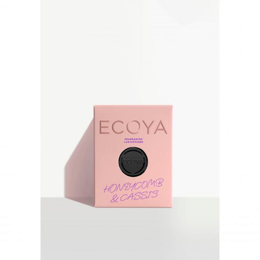 Ecoya Winter Limited Edition 2022 Car Diffuser - Honeycomb and Cassis