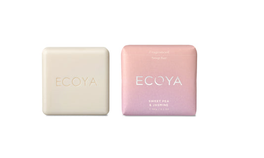 Ecoya Sweet pea and Jasmine Fragranced soap Bar